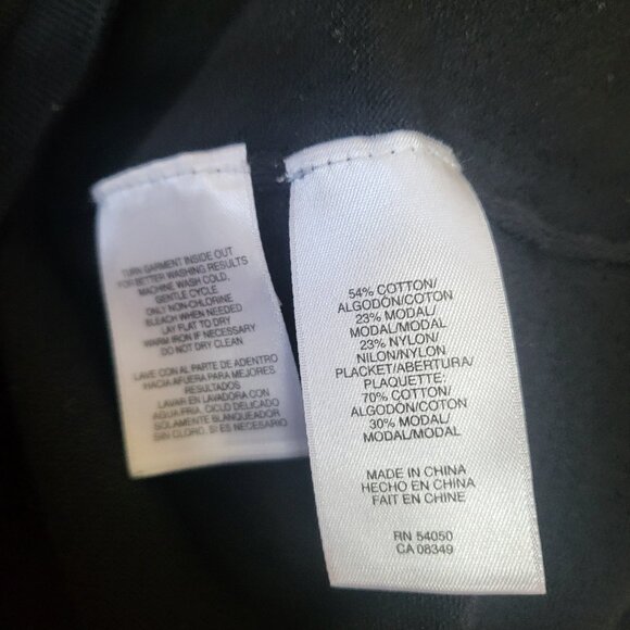 Jones New York Signature Cardigan Black and Ivory Size Large - Picture 8 of 8